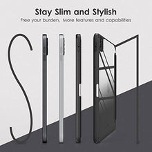 Load image into Gallery viewer, ProElite Case Cover for Apple iPad Pro 13 M4/M5 2024/2025 Cover, Transparent Smart Flip Cover for iPad Pro 13 inch M4/M5 2024/2025 with Pencil Holder, Dark Green