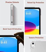 Load image into Gallery viewer, ProElite Cover for Apple iPad (A16) 11th/10th Generation (2025/2022) Cover Case, Transparent Smart case for iPad 11th/10th Gen 2025/2022 (Supports Auto Sleep Wake) with Stylus Pen, Rose Gold