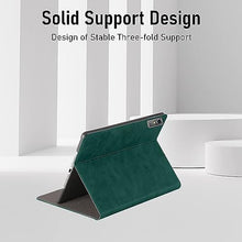 Load image into Gallery viewer, ProElite Cover for Lenovo Tab M10 5G 10.6 inch Case Cover, Deer Flip case Cover for Lenovo Tab M10 5G 10.6 inch Dark Green