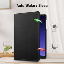 Load image into Gallery viewer, ProElite Cover for Galaxy Tab S9 FE+/S9+/S10+ 12.4 inch Case Cover, 360 Rotatable Smart Flip Case Cover for Galaxy Tab S9 FE Plus/S9 Plus/S10 Plus 12.4 inch Tablet with Stylus Pen, Black