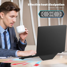 Load image into Gallery viewer, ProElite Case for MacBook Pro 13 inch Case M2 2024, 2023, 2022-2016 A2338 M1 A2251 A2289 A2159 A1989 A1708 A1706, Slim Leather Case with Foldable Stand, Black