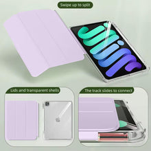 Load image into Gallery viewer, ProElite Case Cover for iPad Pro 11 Case, Sliding Detachable Smart Flip Case Cover for Apple iPad Pro 11 4th/3rd/2nd Gen 2022/2021/2020 with Pencil Holder, Lavender