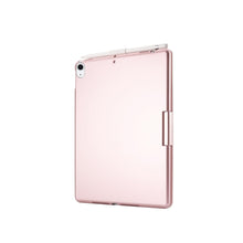 Load image into Gallery viewer, ProElite Rotatable Wireless Bluetooth TouchPad Keyboard flip case Cover for Apple iPad (A16) 11th/10th Generation 2025/2022, Built-in 7-Colors Backlit, Rose Gold