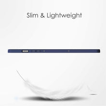 Load image into Gallery viewer, ProElite Cover for Galaxy Tab S9+/ S9 FE+/S10+ Case, 360 Degree Rotatable Smart Flip Case Cover for Samsung Tab S9 Plus/S9 FE Plus/S10 Plus 12.4 inch Transparent Back with S Pen Holder, Dark Blue