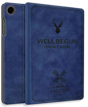Load image into Gallery viewer, ProElite Cover for Galaxy Tab A11 Plus 11 inch/ A9 Plus 11" Cover Case, Deer Flip case Cover for Samsung Galaxy Tab A9+/A11+ 11 inch, Dark Blue