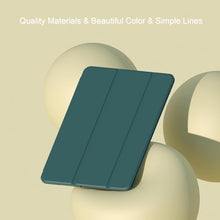 Load image into Gallery viewer, ProElite Cover for Apple iPad Air 3 10.5 inch Case Cover, Smart Flip Case Cover for Apple iPad Air 3/Pro 10.5" with Pencil Holder and Flexible Back, Dark Green