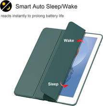 Load image into Gallery viewer, ProElite Cover for Apple iPad Air 3 10.5 inch Case Cover, Smart Flip Case Cover for Apple iPad Air 3/Pro 10.5" with Pencil Holder and Flexible Back, Dark Green