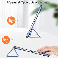 Load image into Gallery viewer, ProElite Cover for Samsung Galaxy Tab A11 8.7 inch/A9 8.7 inch Case Cover, Smart Flip Case Cover for Samsung Galaxy Tab A9 8.7 inch Translucent Back with Stylus Pen, Dark Blue