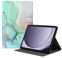 Load image into Gallery viewer, ProElite Book Cover Case for Samsung Galaxy Tab A11 Plus 11 inch 2025, Smart flip case Book Cover for Samsung Galaxy Tab A11 Plus 11 inch 2025, Marble Green