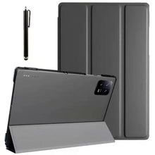 Load image into Gallery viewer, ProElite Smart Flip Case Cover for Xiaomi Mi Pad 6 11 inch, Translucent Back with Stylus Pen, Black