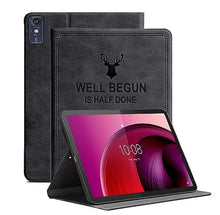 Load image into Gallery viewer, ProElite Cover for Lenovo Tab M10 5G 10.6 inch Case Cover, Deer Flip case Cover for Lenovo Tab M10 5G 10.6 inch Black