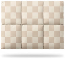 Load image into Gallery viewer, ProElite Puffy Laptop Sleeve for 16-inch MacBook Pro Puffer Laptop Carrying Case, Pillow Pouch Compatible MacBook Pro 16 inch - Neutral Checker