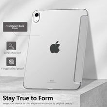 Load image into Gallery viewer, ProElite Cover for Apple iPad (A16) 11th/10th Generation (2025/2022) Cover Case, Transparent Smart case for iPad 11th/10th Gen 2025/2022 (Supports Auto Sleep Wake) with Stylus Pen, Grey
