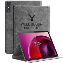 Load image into Gallery viewer, ProElite Cover for Lenovo Tab M10 5G 10.6 inch Case Cover, Deer Flip case Cover for Lenovo Tab M10 5G 10.6 inch Grey