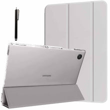 Load image into Gallery viewer, ProElite Cover for Samsung Galaxy Tab A11 Plus 11 inch Case Cover, Smart Flip Case Cover for Samsung Galaxy Tab A11+ 11 inch Translucent Back with Stylus Pen, Grey