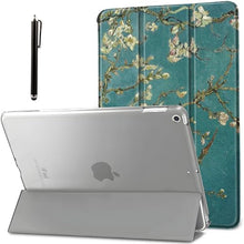 Load image into Gallery viewer, ProElite Cover for Apple iPad 10.2 inch case Cover, Smart Flip Case Cover for Apple iPad 10.2" 9th Gen (2021) / 8th Gen / 7th Gen with Stylus Pen, Flowers