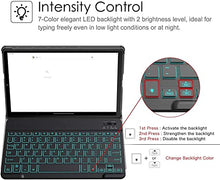 Load image into Gallery viewer, ProElite Keyboard case for OnePlus Pad Go 11.35 inch, Magnetic Detachable Wireless Bluetooth Keyboard Built-in 7-Colors Backlit, Black (Will NOT FIT OnePlus Pad 11.61)