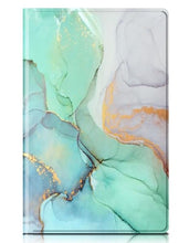 Load image into Gallery viewer, ProElite Book Cover Case for Moto Pad 60 Pro 12.7 inch 2025,Smart flip case Book Cover for Moto Pad 60 Pro 12.7 inch 2025 Tablet with Pen Holder, Marble Green