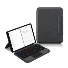 Load image into Gallery viewer, ProElite Wireless Bluetooth TouchPad Keyboard Case for Lenovo Tab M11 11 inch, Magnetic Detachable Wireless Bluetooth TouchPad Keyboard Built-in 7-Colors Backlit with Pen Holder, Black