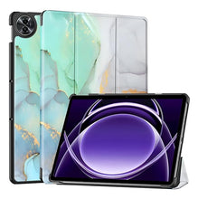 Load image into Gallery viewer, ProElite Cover for Realme Pad 2 Lite 10.95 inch Cover Case, Slim Trifold Flip case Cover for Realme Pad 2 Lite 10.95 inch Tablet, Marble Green