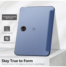 Load image into Gallery viewer, ProElite Cover for OnePlus Pad Go 11.35 inch Case Cover, Transparent Flip Case Cover for OnePlus Pad Go 11.35 inch 2023 with Stylus, Support Auto Sleep Wake, Dark Blue