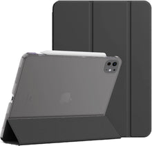 Load image into Gallery viewer, ProElite Case Cover for Apple iPad Pro 13 inch M4/M5 2024/2025 Cover, Smart Flip Case for Apple iPad Pro 13 inch M4/M5 2024/2025 Translucent Back, Black