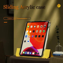 Load image into Gallery viewer, ProElite Sliding Detachable Smart Flip Case Cover for Apple iPad Air 5th/4th Gen 10.9 inch with Pencil Holder, Grey