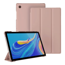 Load image into Gallery viewer, ProElite Cover for Samsung Galaxy Tab A11 8.7 inch/A9 8.7 inch Case Cover, Smart Flip Case Cover for Samsung Galaxy Tab A9 8.7 inch Translucent Back with Stylus Pen, Rose Gold