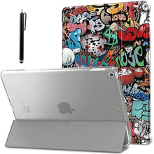 Load image into Gallery viewer, ProElite Cover for Apple iPad 10.2 inch case Cover, Smart Flip Case Cover for Apple iPad 10.2" 9th Gen (2021) / 8th Gen / 7th Gen with Stylus Pen, Hippy