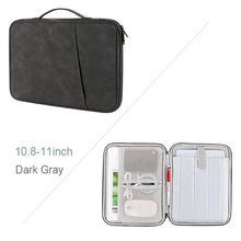 Load image into Gallery viewer, ProElite Nylon Tablet Sleeve Case Cover Upto 11.5 inch for iPad 10.2/iPad 10.9/Pro 11/ iPad 9.7/ Samsung/Lenovo/Galaxy/Oppo Pad Air/Realme Pad X/xiaomi pad 5/Moto Tab G62/Redmi Pad