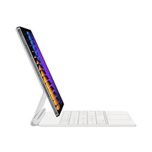 Load image into Gallery viewer, ProElite Magnetic Bluetooth TouchPad Keyboard case for Xiaomi Mi Pad 8/8 Pro/Mi Pad 7/7 Pro 11.2 inch Tablet, Floating Cantilever Design with Built-in Colourful Backlit TouchPad Keyboard, White