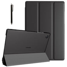 Load image into Gallery viewer, ProElite Cover for Samsung Galaxy Tab A11 Plus 11 inch Case Cover, Smart Flip Case Cover for Samsung Galaxy Tab A11+ 11 inch Translucent Back with Stylus Pen, Black