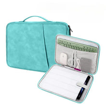 Load image into Gallery viewer, ProElite Polyster Tablet Sleeve Case Upto 11.5 inch for iPad 10.2/10.9/Pro 11/Lenovo/Galaxy Tab A9 Plus/S7/S8/S9/Realme Pad/Redmi Pad/Honor Pad X9/Mi pad 6/Moto Tab G62/Oneplus Pad Tablet, Light Grey