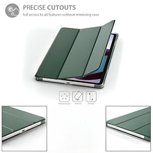Load image into Gallery viewer, ProElite Case Cover for Realme Pad 3 11.6 inch 2026 Cover, Smart Flip Case Cover for Realme Pad 3 11.6 inch 2026 Translucent Back with Stylus Pen, Dark Green