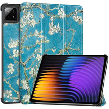 Load image into Gallery viewer, ProElite Cover for Xiaomi Mi Pad 8/8 Pro/Mi Pad 7/7 Pro 11.2 inch Cover Case, Trifold Flip Case Cover, Support Auto Sleep Wake, Flowers