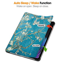 Load image into Gallery viewer, ProElite Cover for Xiaomi Mi Pad 8/8 Pro/Mi Pad 7/7 Pro 11.2 inch Cover Case, Trifold Flip Case Cover, Support Auto Sleep Wake, Flowers