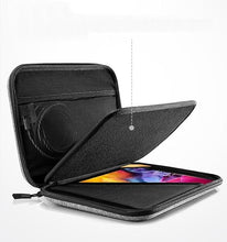 Load image into Gallery viewer, ProElite Hard Shell Tablet Sleeve Case 12" to 13" Tablets for Galaxy Tab S7+/S8+/S9+/S7 FE, Apple iPad Pro 12.9, Lenovo Tab P12, Microsoft Surface Pro 4/5/6/7/8/9, with Accessories Compartment, Grey