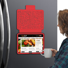 Load image into Gallery viewer, ProElite Cover Case for Apple iPad (A16) 11th/10th Gen (2025/2022) Case, Smart Magnetic Shockproof Protective Case with 5 Stable Stands with Pencil Holder for Apple iPad 11th/10th Gen, Red