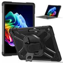 Load image into Gallery viewer, ProElite Cover for Surface Pro 12 inch Case, Rugged 3 Layer Armor case Cover for Surface Pro 12 inch with Hand Grip & Rotating Kickstand with Shoulder Strap, Black