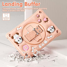 Load image into Gallery viewer, ProElite Cover for Apple iPad 10.2 inch Case Cover, Tough Bubble Kids case Cover for Apple iPad 10.2" 9th/8th/7th Gen with Rotating Kickstand & Shoulder Strap, Pink