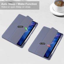 Load image into Gallery viewer, ProElite Case Cover for Xiaomi Redmi Pad 2 11 inch Cover, Transparent Flip Case for Xiaomi Redmi Pad 2 11 inch Case Cover with Pen Holder, Lavender