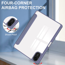 Load image into Gallery viewer, ProElite Case Cover for Xiaomi Redmi Pad 2 11 inch Cover, Transparent Flip Case for Xiaomi Redmi Pad 2 11 inch Case Cover with Pen Holder, Lavender