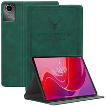 Load image into Gallery viewer, ProElite Cover for Lenovo Tab M11 11 inch Case Cover, Deer Smart Flip Case Cover for Lenovo Tab M11 11 inch, Dark Green