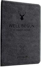 Load image into Gallery viewer, ProElite Case Cover for Samsung Galaxy Tab S10 FE Plus 13.1 inch Case, Deer Flip case Cover for Samsung Galaxy Tab S10 FE Plus 13.1 inch with Pen Holder, Black