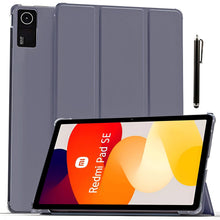 Load image into Gallery viewer, ProElite Case Cover for Redmi Pad SE 11 inch Cover, Smart Flip Case Cover for Redmi Pad SE 11 inch Translucent Back with Stylus Pen, Lavender