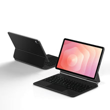 Load image into Gallery viewer, ProElite Magnetic Bluetooth TouchPad Keyboard case for Samsung Galaxy Tab S11 11 inch Tablet, Floating Cantilever Design, Keyboard with Built-in Colourful Backlit, Black