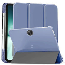 Load image into Gallery viewer, ProElite Cover for OnePlus Pad Cover, Transparent Flip Case Cover for OnePlus Pad 11.61 inch 2023, Support Auto Sleep Wake with Pen Holder, Lavender (Will NOT FIT OnePlus Pad GO)