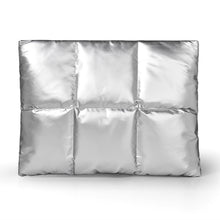 Load image into Gallery viewer, ProElite Puffy Laptop Sleeve for 16-inch MacBook Pro Puffer Laptop Carrying Case, Pillow Pouch Compatible MacBook Pro 16 inch - Silver