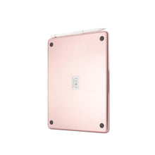 Load image into Gallery viewer, ProElite Rotatable Wireless Bluetooth TouchPad Keyboard flip case Cover for Apple iPad 10.2 inch 9th/8th/7th Generation, Built-in 7-Colors Backlit, Rose Gold