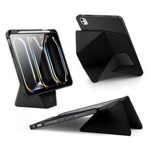 Load image into Gallery viewer, ProElite Versatile Tablet Stand case for Apple iPad Pro 11 inch 2024/2025 M4/M5 5th/6th Gen, Smart flip Case with Stable Stands with Pencil holder for iPad Pro 11 M4/M5, Black